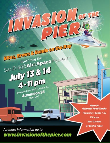 Invasion of the Pier: Bites, Brews & Bands on the Bay